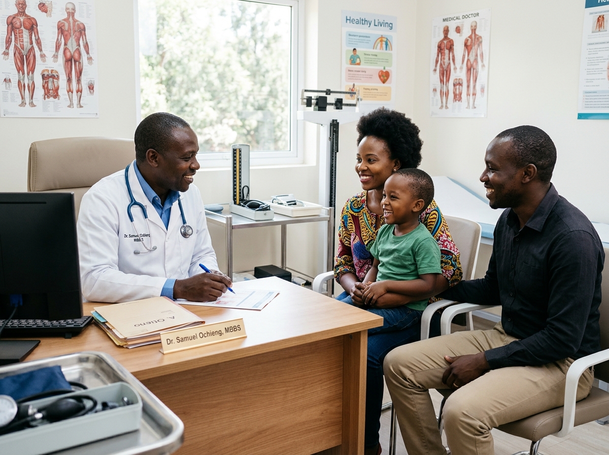 Consultation at Tassia Hospital